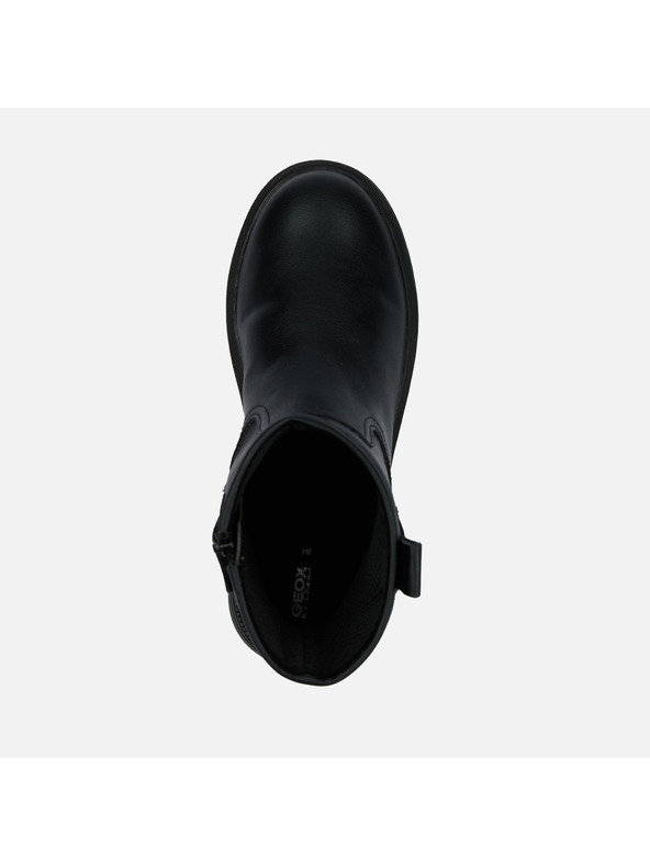 Geox Černá dívčí kotníková obuv Geox Eclair Girl