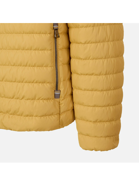 Geox Žlutá pánská péřová bunda Geox Warrens
