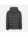 Geox Šedá pánská péřová bunda Geox Leitan