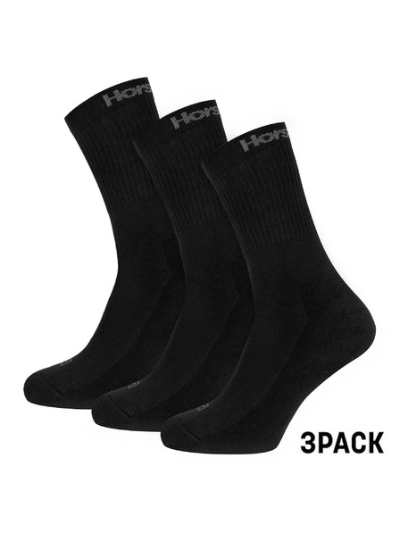 Horsefeathers 3PACK ponožky Horsefeathers černé