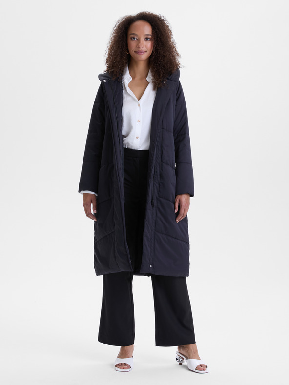 Orsay Černý dámský prošívaný kabát ORSAY