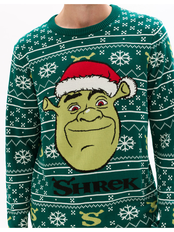 Celio Vánoční svetr Shrek