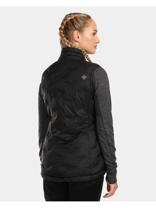 Kilpi Dámská zateplená vesta Kilpi NAI-W Černá
