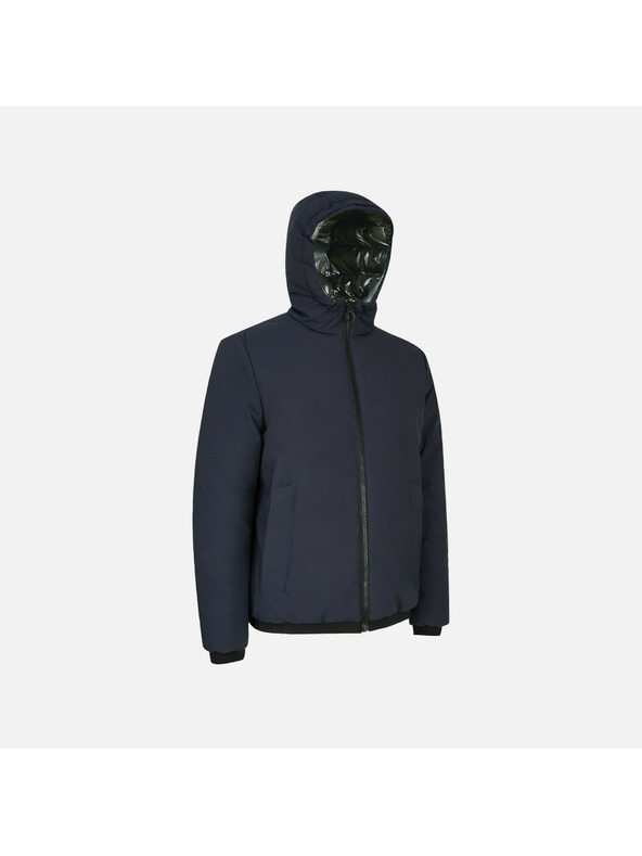 Geox Tmavě modrá pánská bunda Geox Spherica