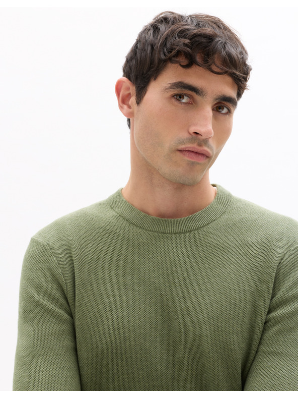 Celio Svetr Bepic s kulatým výstřihem