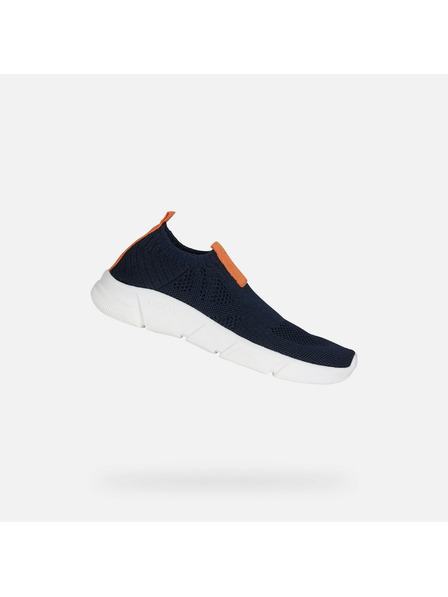 Geox Modré chlapecké tenisky Geox Aril