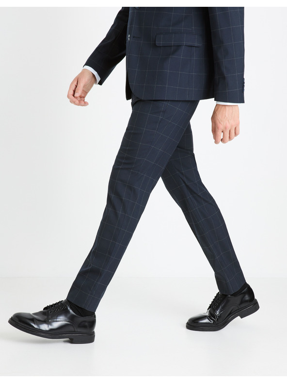 Celio Kostkované kalhoty Focarreau