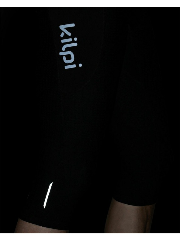 Kilpi Černé pánské kompresní 3/4 legíny Kilpi TERRY-M