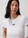 GAP Žebrované tričko s logem GAP