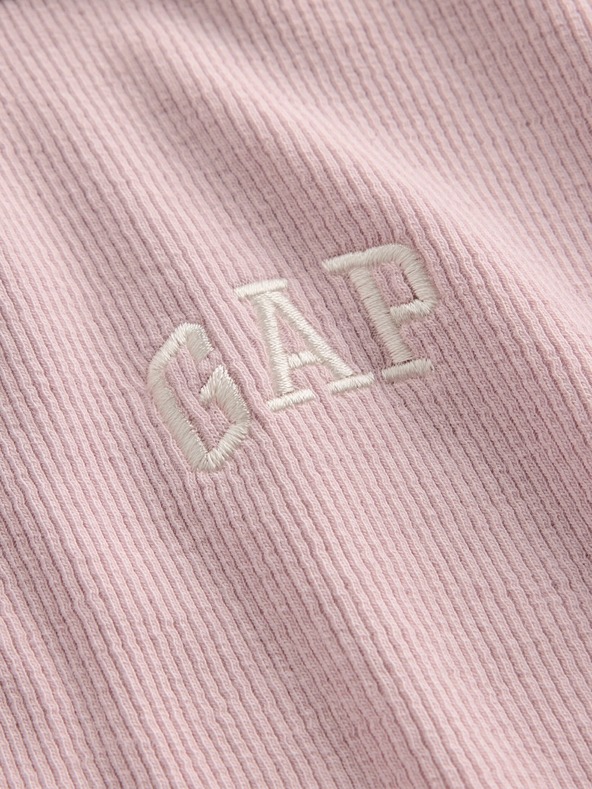GAP Žebrované tričko s logem GAP