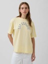 GAP Oversize tričko s logem Athletic VintageSoft GAP