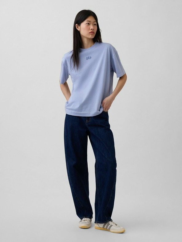GAP Oversize tričko s logem VintageSoft GAP