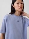 GAP Oversize tričko s logem VintageSoft GAP
