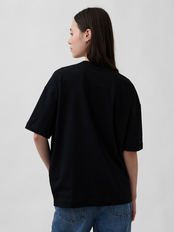 GAP Oversize tričko s logem VintageSoft GAP