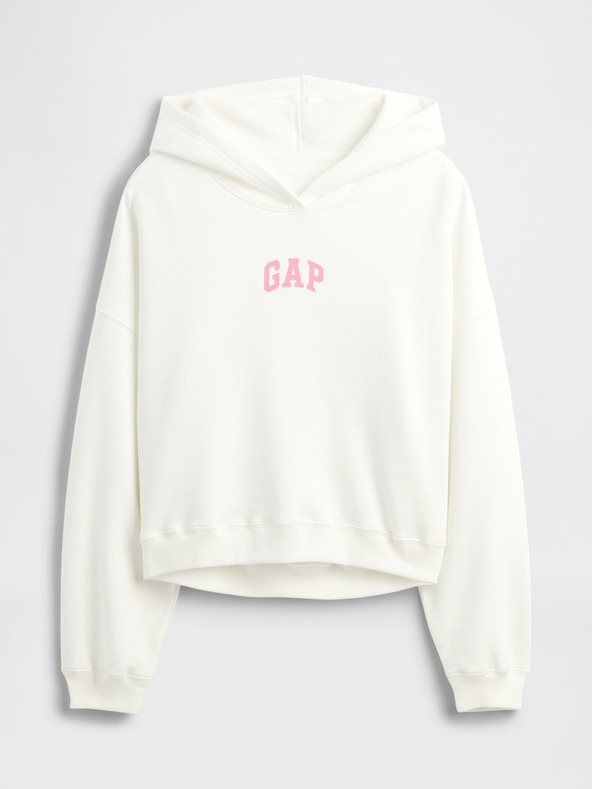 GAP Crop mikina s logem Gap