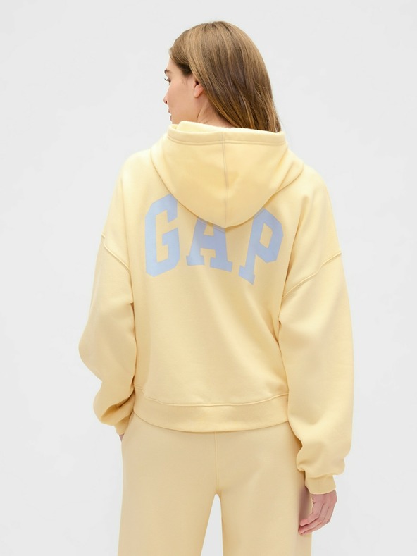 GAP Crop mikina s logem Gap