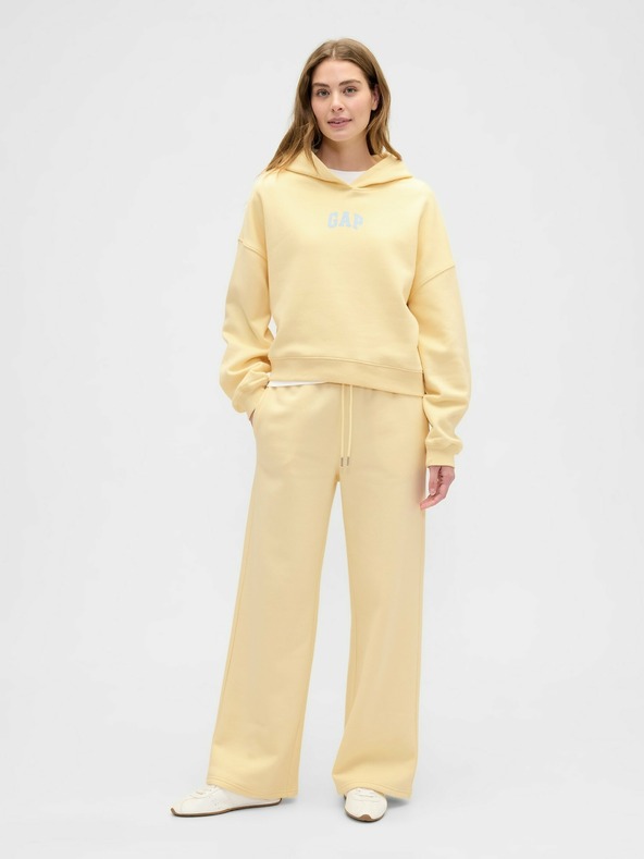 GAP Crop mikina s logem Gap
