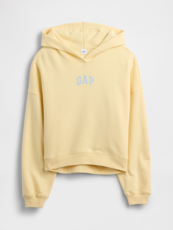 GAP Crop mikina s logem Gap