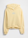 GAP Crop mikina s logem Gap