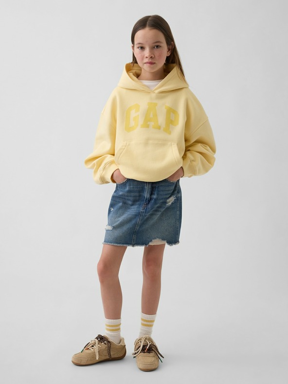 GAP Dětská mikina s logem VintageSoft GAP