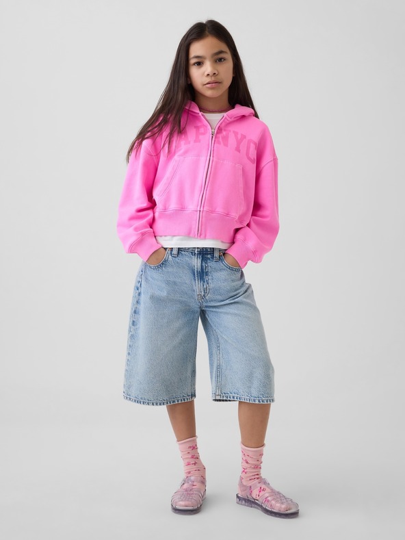 GAP Dětská oversize mikina s logem VintageSoft GAP