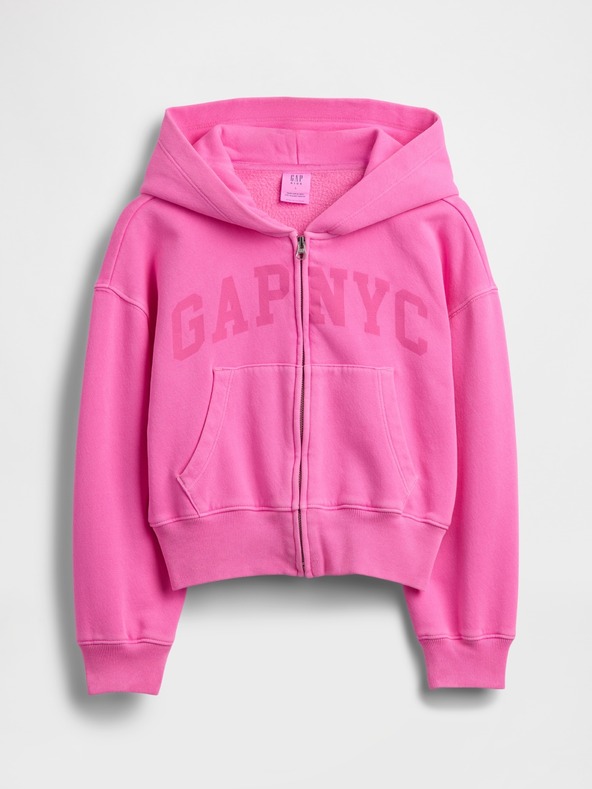 GAP Dětská oversize mikina s logem VintageSoft GAP