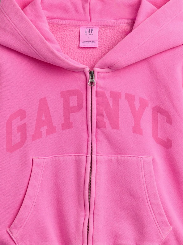 GAP Dětská oversize mikina s logem VintageSoft GAP