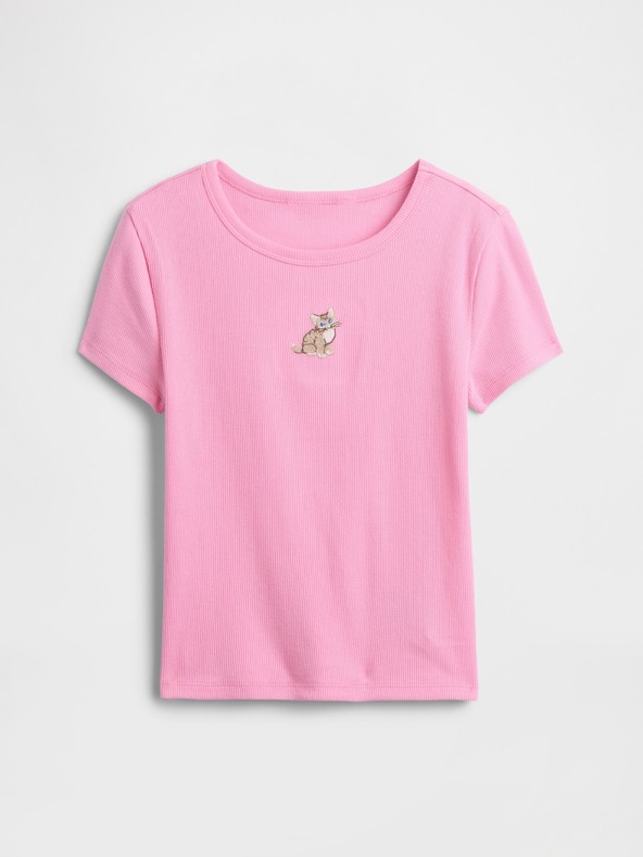 GAP Dětské žebrované tričko Gap