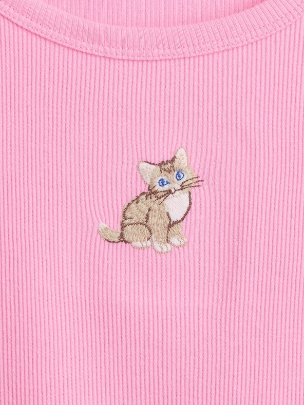 GAP Dětské žebrované tričko Gap