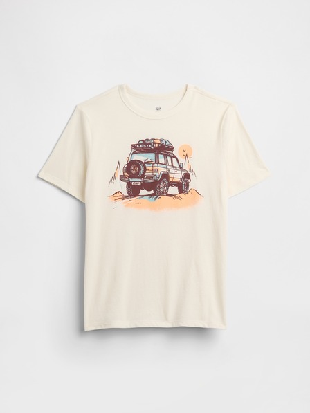 GAP Dětské tričko s potiskem Gap