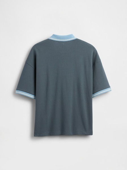GAP Dětské oversize polo tričko s logem GAP