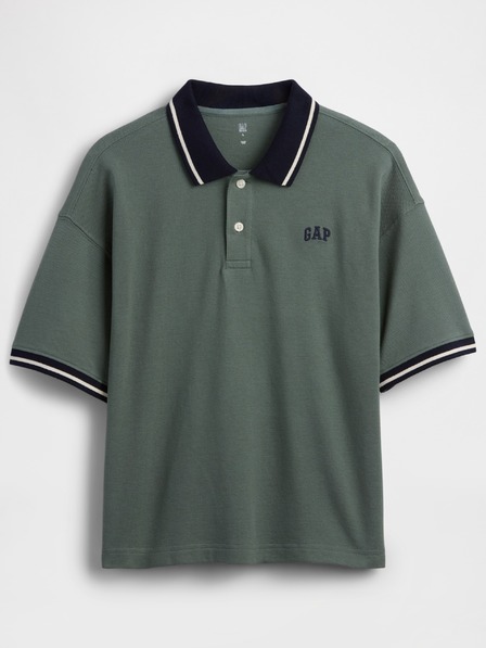 GAP Dětské oversize polo tričko s logem GAP