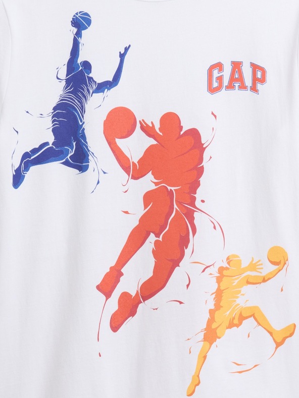 GAP Dětské tričko s potiskem Gap