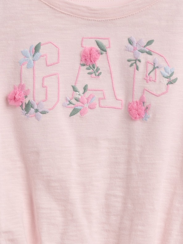 GAP Baby tričko s logem Gap