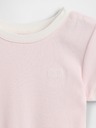 GAP Baby žebrované tričko s logem GAP