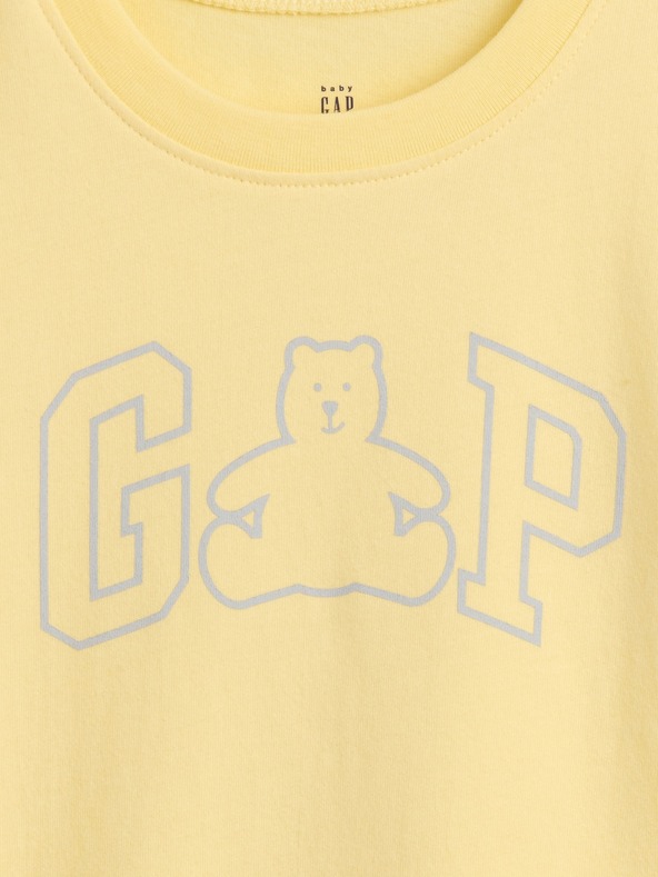 GAP Baby tričko s logem Gap