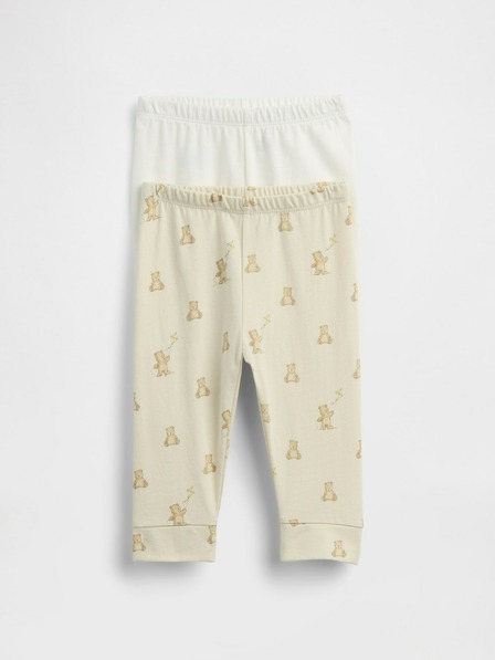 GAP Baby bavlněné kalhoty Unisex, 2 ks GAP