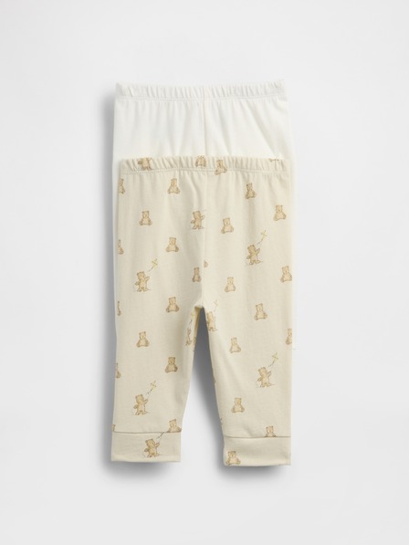 GAP Baby bavlněné kalhoty Unisex, 2 ks GAP