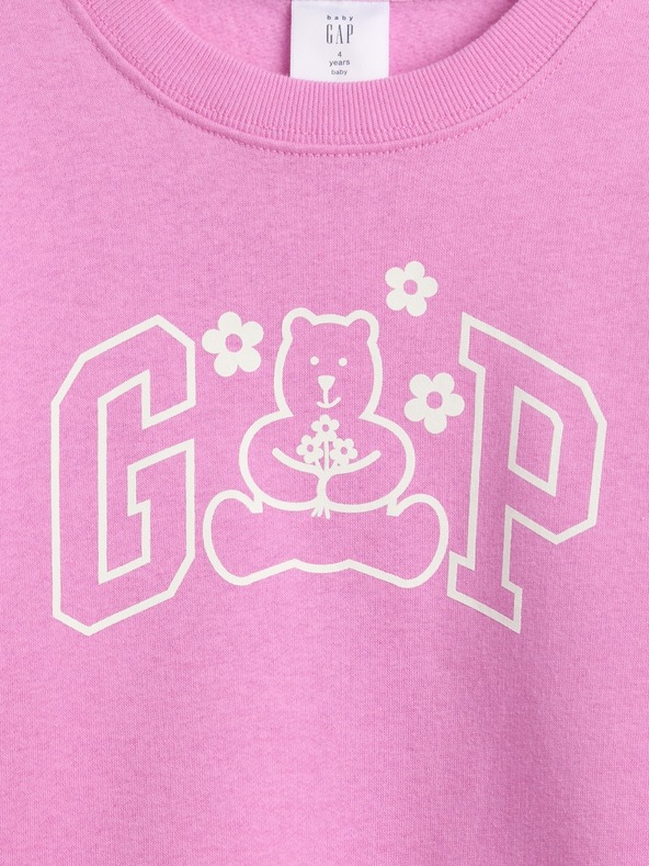 GAP Baby mikina s logem Gap