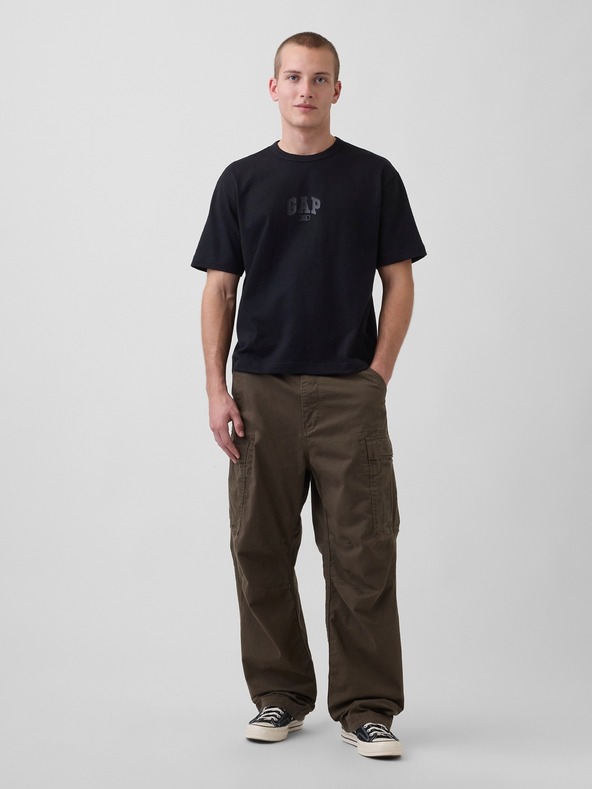 GAP Crop tričko s logem 1969 Heavyweight GAP