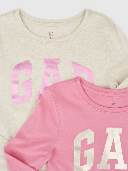 GAP Dětské tričko s logem, 2 ks GAP