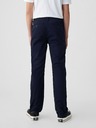 GAP Dětské khaki kalhoty straight stretch GAP