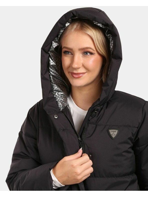 Kilpi Dámský zateplený kabát Kilpi MAIRA-W Černá