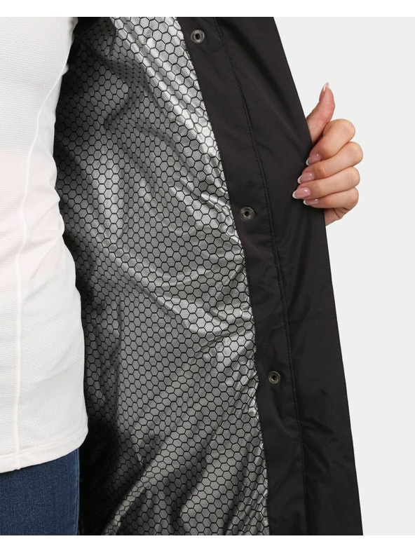 Kilpi Dámský zateplený kabát Kilpi MAIRA-W Černá