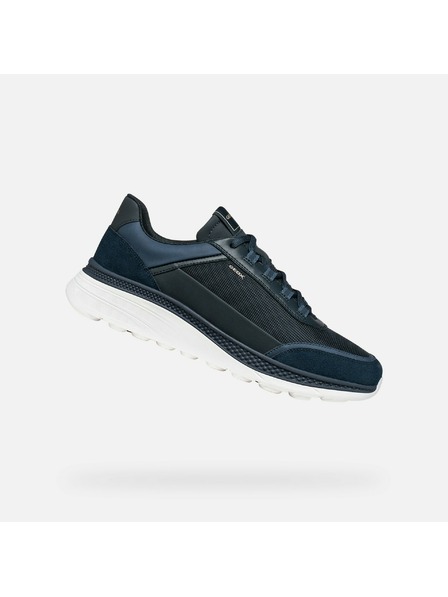 Geox Tmavě modré pánské tenisky Geox Spherica Actif X1