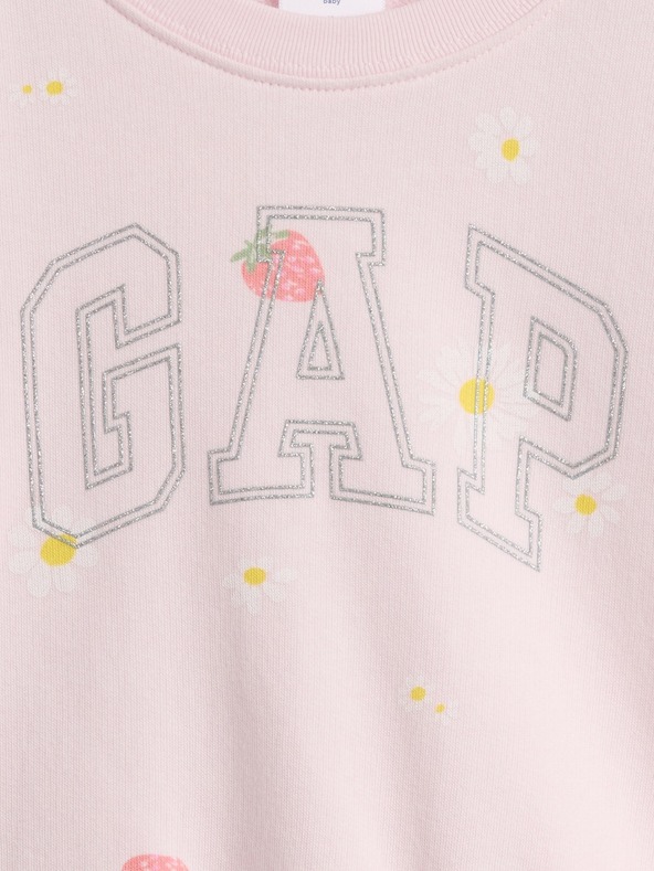 GAP Baby mikina s logem Gap