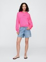 GAP Crop mikina s logem Gap