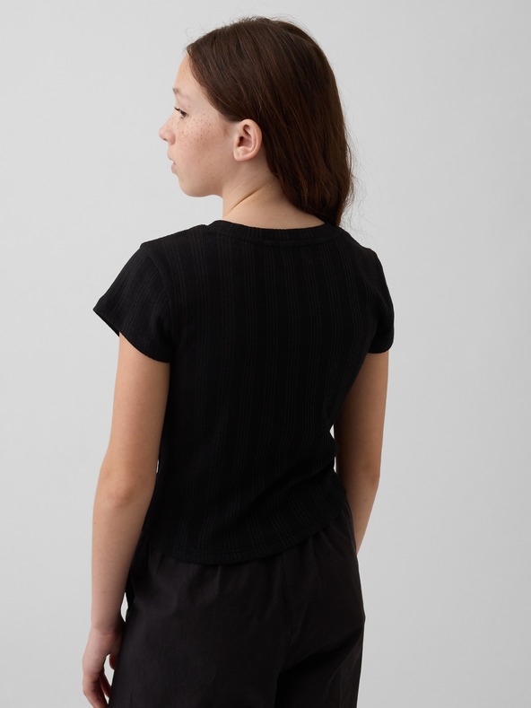 GAP Dětské žebrované tričko Gap