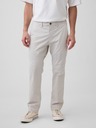 GAP Khaki kalhoty straight GapFlex GAP