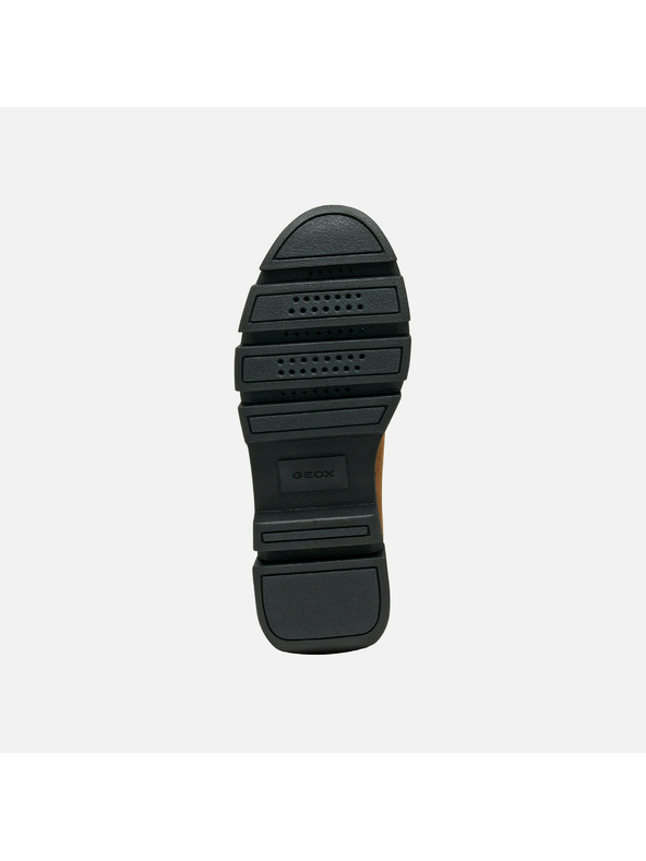 Geox Hnědé dámské mokasíny Geox Vilde